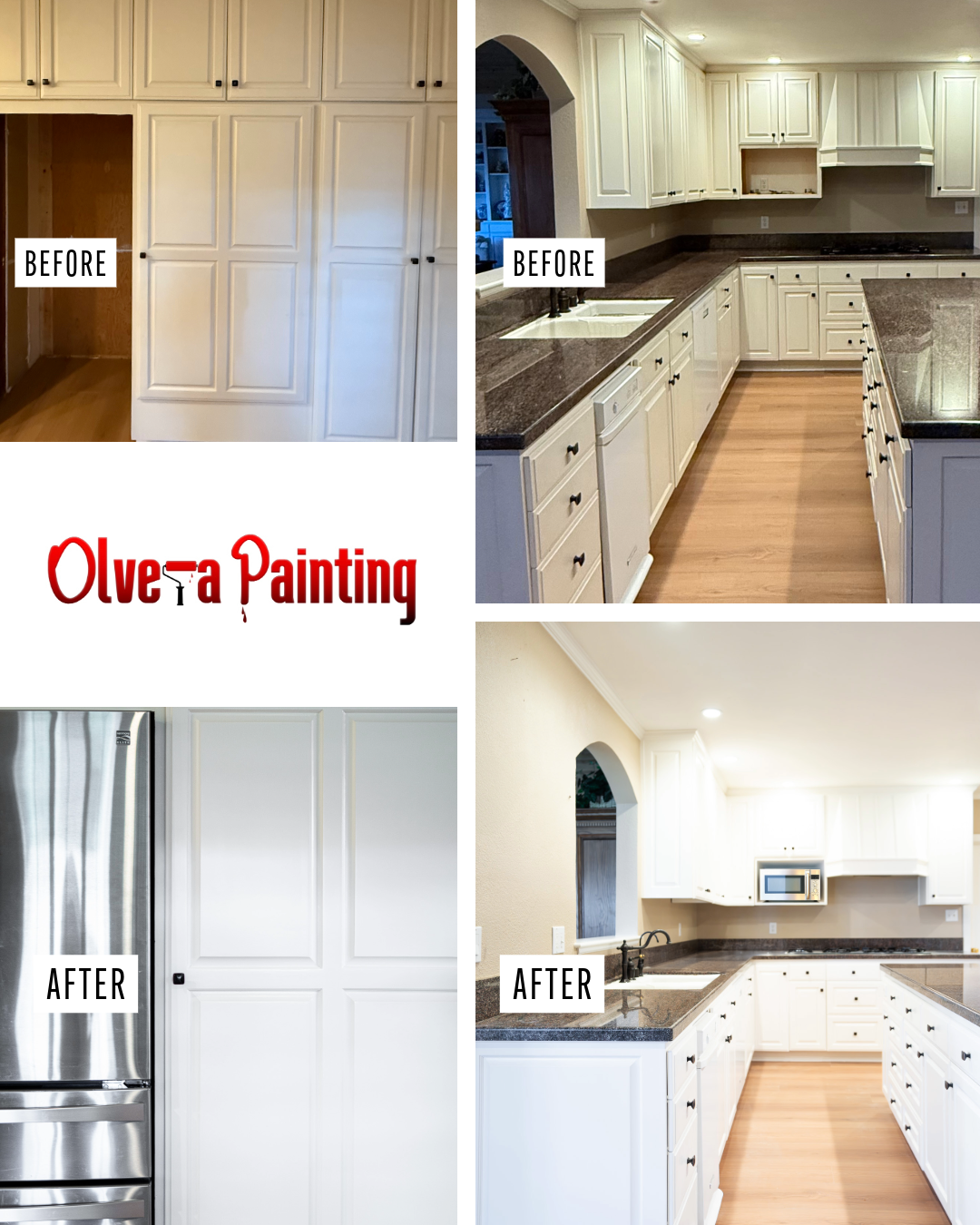 Cabinet Painting Projects