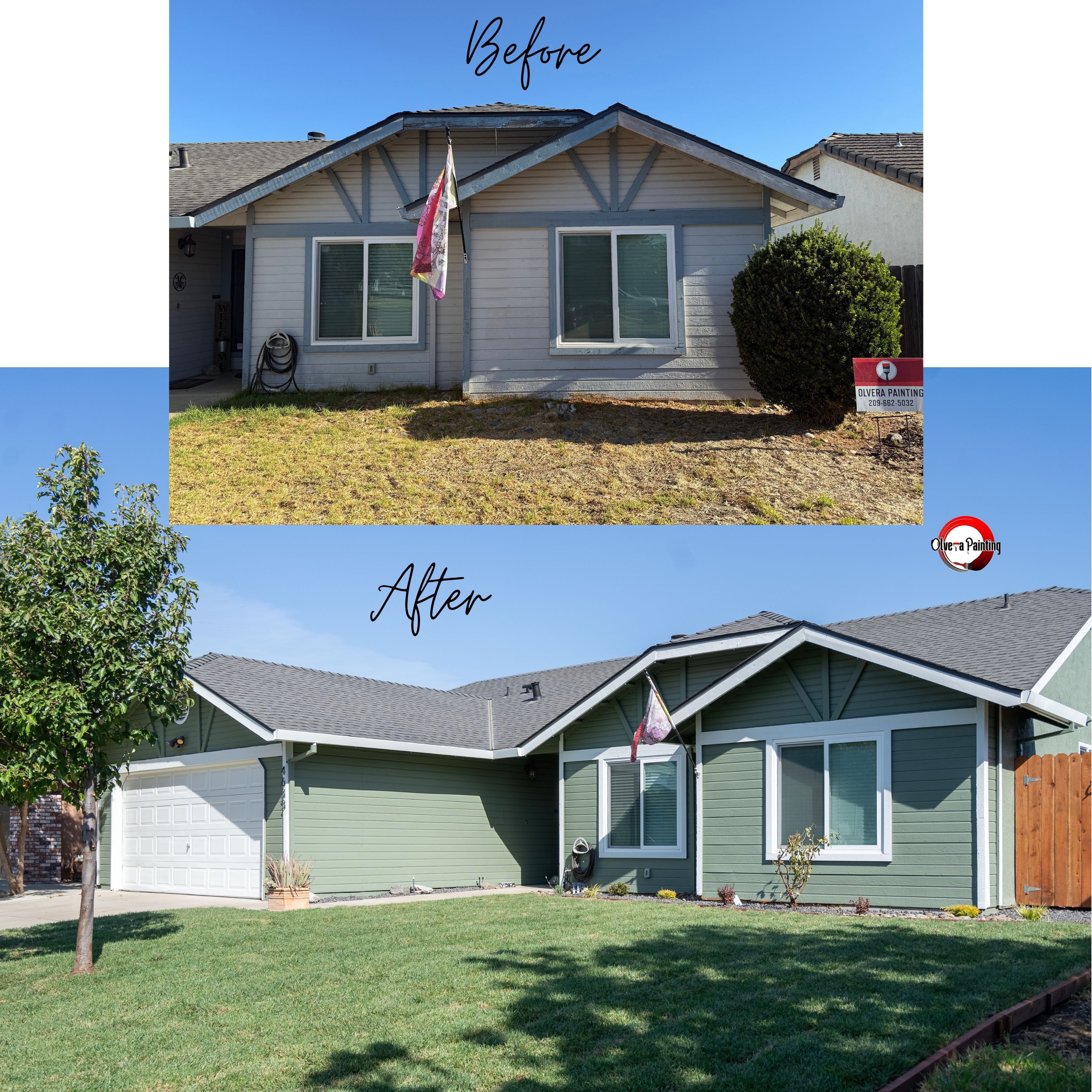 Exterior Before & After